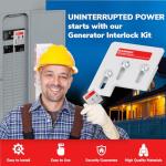 Square D Generator Interlock Kit for 150/200 Amp Panels
