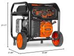 WEN 5,600-Watt Dual Fuel Portable Generator