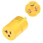30 Amp to 20 Amp RV Generator Adapter Plug