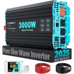 3000W Pure Sine Wave Inverter for RVs and Homes