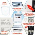 100A Dual Power Transfer Switch with Metal Box