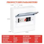 100A Dual Power Transfer Switch with Metal Box