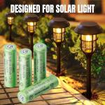 CICMOD Rechargeable AA Ni-MH 600mAh Batteries - 4 Pack