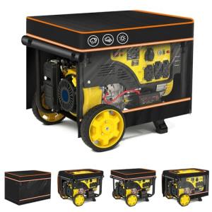 Heavy Duty Waterproof Generator Cover with Zipper