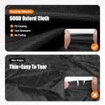 Heavy Duty Waterproof Generator Cover with Zipper