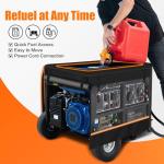 Heavy Duty Waterproof Generator Cover with Zipper