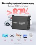 600W Car Power Inverter with Fast USB Charging