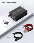 600W Car Power Inverter with Fast USB Charging