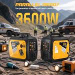 2400W Portable Inverter Generator for Home & Travel