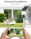 ANRAN Wireless Solar Security Cameras with Night Vision