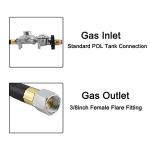 Artilife 10FT Propane Regulator Hose for Generators