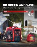 ERAYAK 4500W Portable Inverter Generator for Camping