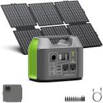300W Portable Solar Generator with Foldable 60W Panel