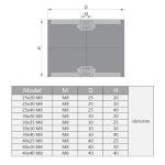 20PCS M8 Rubber Vibration Isolators for Generators