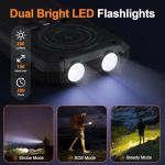 20,000mAh Solar Power Bank with Built-in Cables