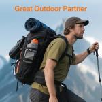 20,000mAh Solar Power Bank with Built-in Cables