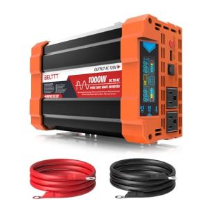 1000W Pure Sine Wave Power Inverter for RVs
