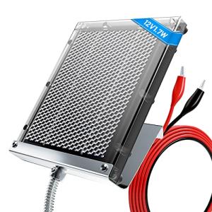 POWOXI 12V Solar Panel Charger for Deer Feeders