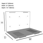 GEOLYNX Wall Mount for UPS NAS Server Workstation