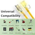 50 FT Heavy Duty Waterproof Outdoor Extension Cord