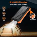 Saraupup 49800mAh Solar Power Bank with Fast Charging