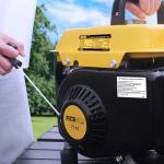 Aceup 1,200W Portable Gas Generator for Camping