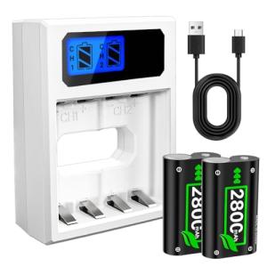 Xbox One Battery Pack Charger with USB-C Station
