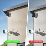 Solar Panel Charger for Security Cameras 9.8ft Cable