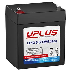UPLUS 12V 5Ah AGM Battery for Garage Openers