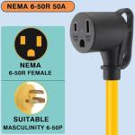 AMAKE 30A Generator Adapter Cord for RVs