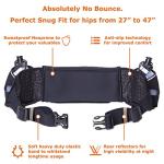 Runtasty Hydration Belt with 2 BPA-Free Bottles