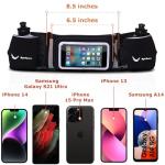 Runtasty Hydration Belt with 2 BPA-Free Bottles