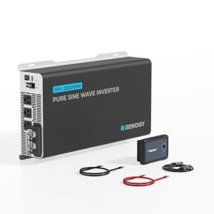 Renogy 3000W Pure Sine Wave Inverter with Bluetooth