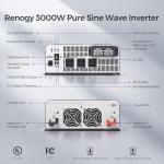 Renogy 3000W Pure Sine Wave Inverter with Bluetooth