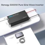 Renogy 3000W Pure Sine Wave Inverter with Bluetooth