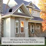 6W Solar Panel Charger with USB Ports, Waterproof