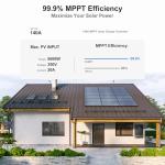 SUMRY 4000W Hybrid Solar Inverter with LCD Display