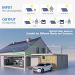 SUMRY 4000W Hybrid Solar Inverter with LCD Display
