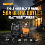 Gidrox 10,000W Tri-Fuel Inverter Generator with Remote Start