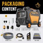 Gidrox 10,000W Tri-Fuel Inverter Generator with Remote Start