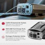 Cobra 400W Pure Sine Power Inverter, Portable