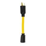 Southwire Compact Generator Adapter Cord - 9 Inch