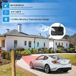 Wireless Solar Driveway Alarm with 1800ft Range