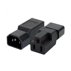 JORINDO 2 Pack C14 to NEMA 5-15R Power Adapters