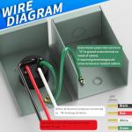 50 Amp Generator Inlet Box for Outdoor Use