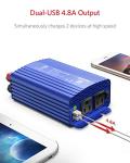 BESTEK 500W 12V to 110V Power Inverter