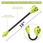 AOWEITOUR 4-Prong Generator Welder Adapter Plug