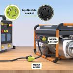 AOWEITOUR 4-Prong Generator Welder Adapter Plug