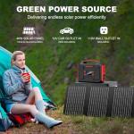 300W Portable Solar Generator with 40W Panel