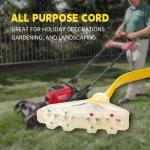 30FT L14-30P to 4X 5-20R Generator Adapter Cord